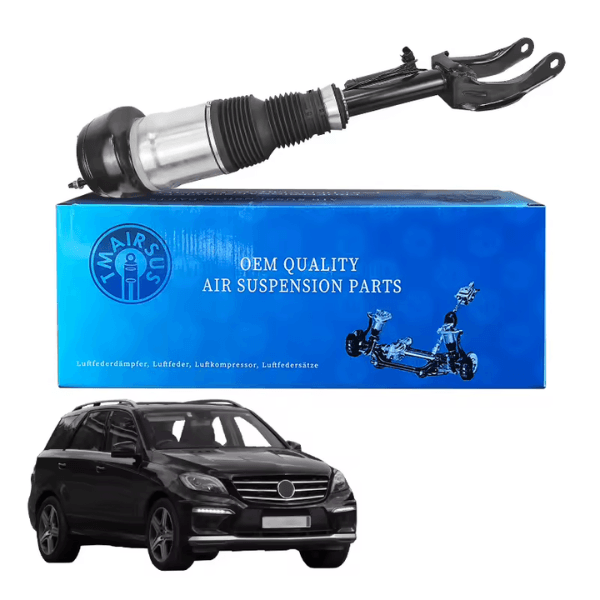 Amortiguador neumático delantero derecho con ADS para Mercedes-Benz ML/GLE W166 y GL/GLS X166 – OEM 1663201413